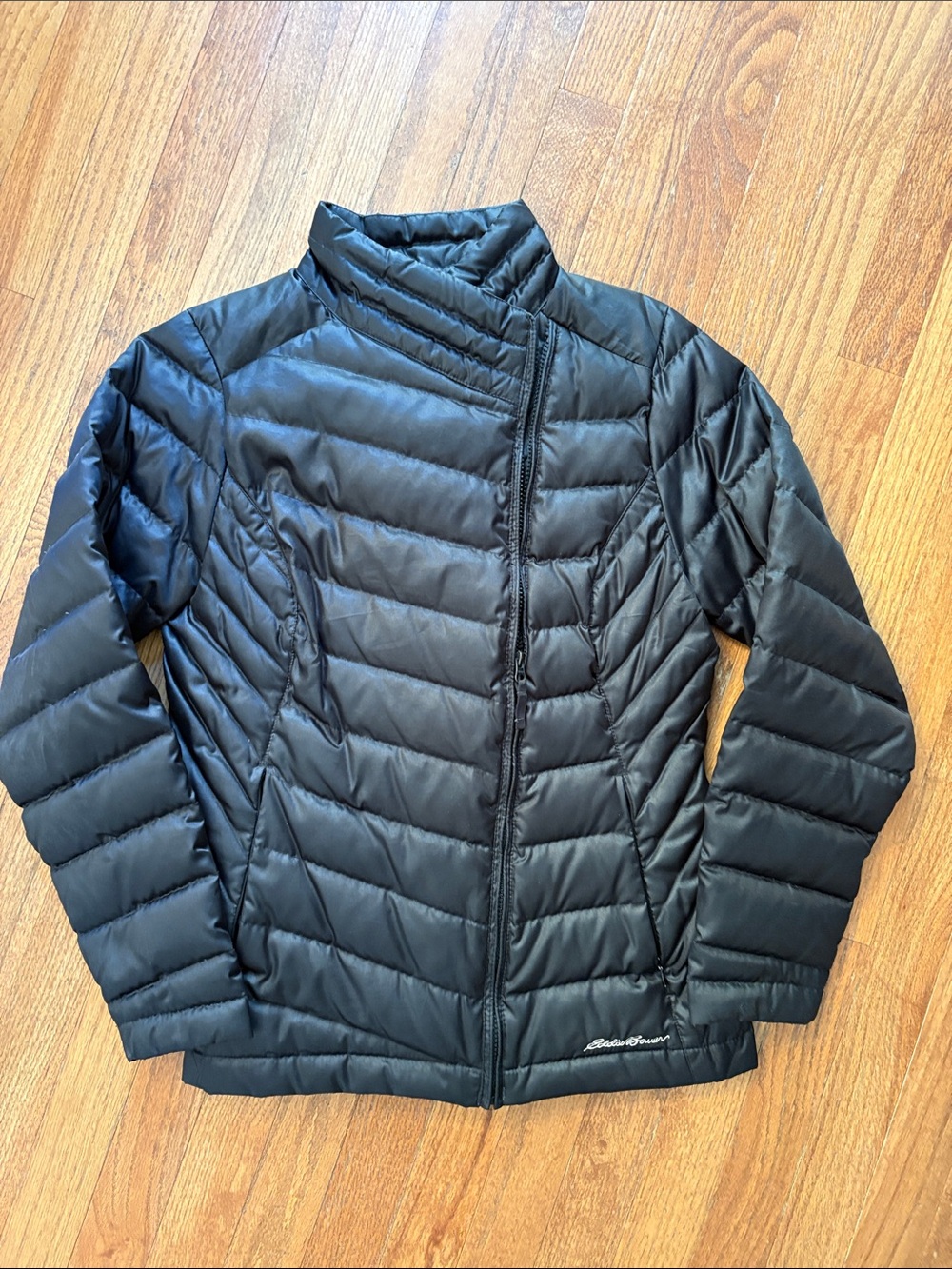 Eddie Bauer Black Women's Packable Puffer Jacket